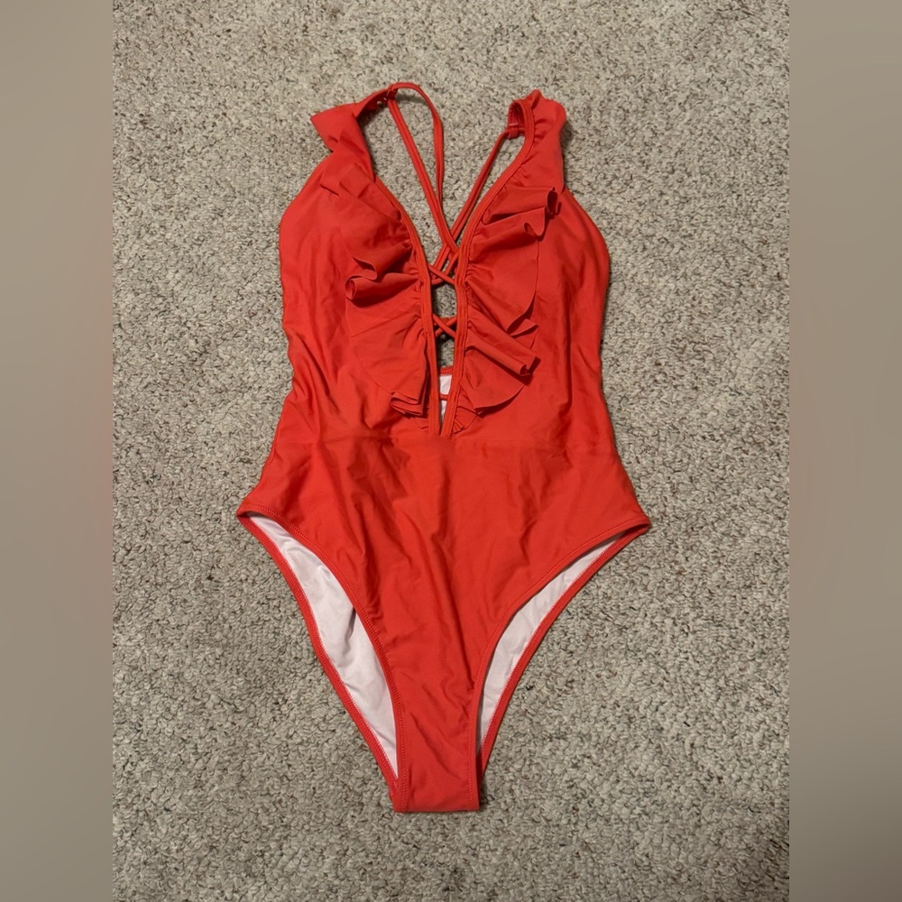 Cupshe One Piece Swimsuit Large New with Tags